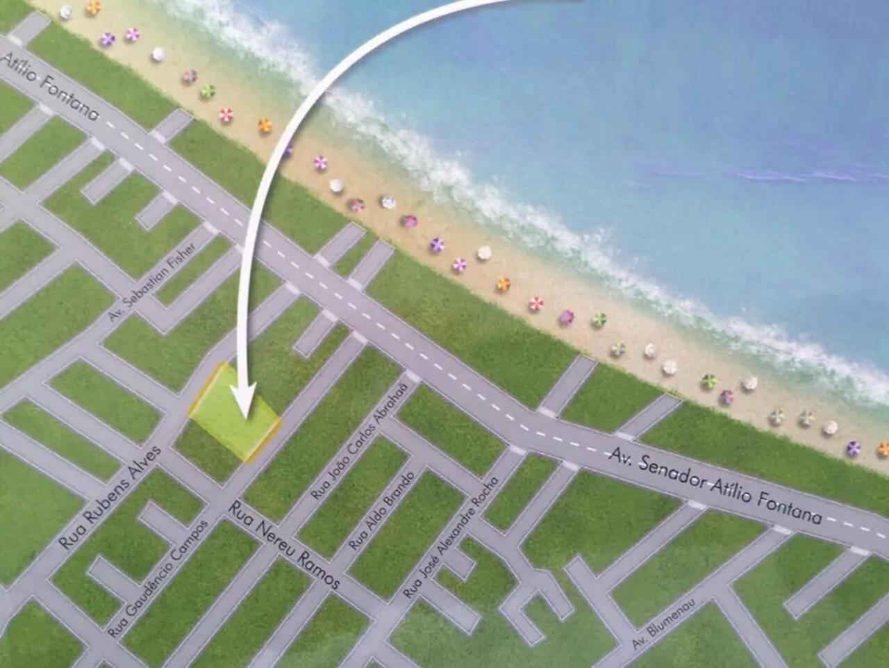 Lindo Apartamento 3 Dorm A 100M Da Praia De Pereque Porto Belo Ngoại thất bức ảnh